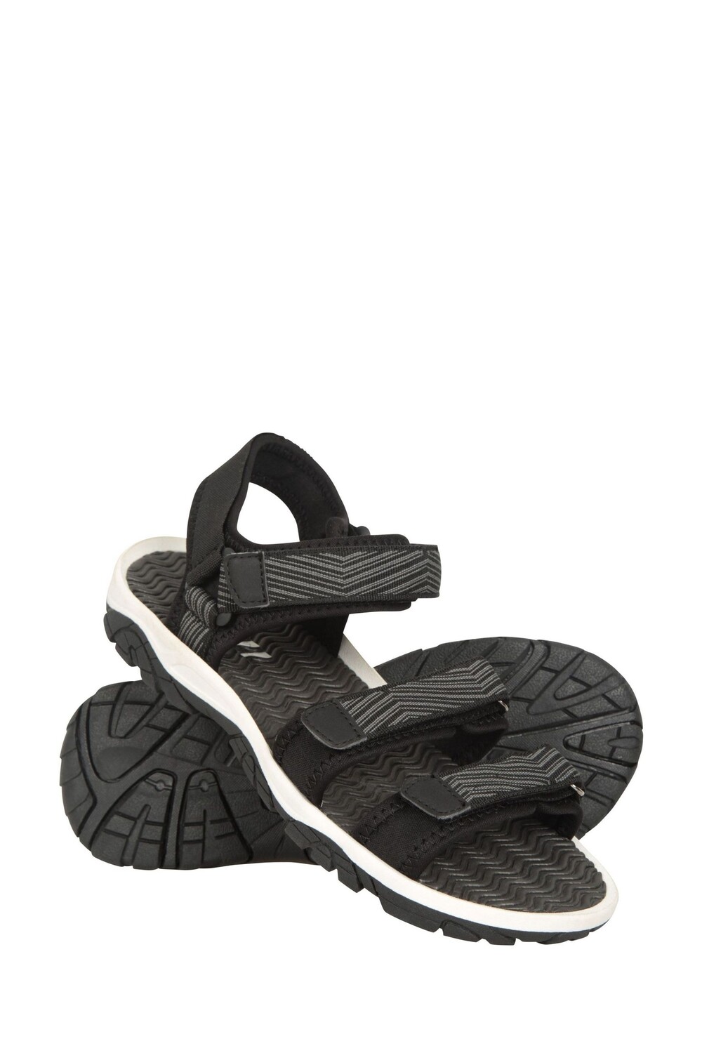 Детские сандалии с 3 ремешками Mountain Warehouse, черный
Детские сандалии с 3 ремешками Mountain Warehouse, черный