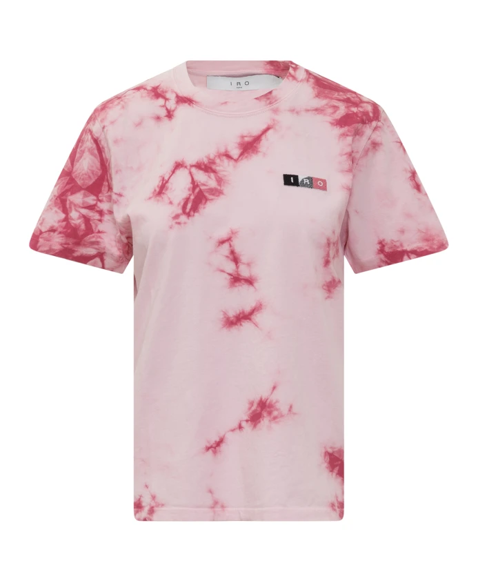Футболка с круглым вырезом и вышитым логотипом Iro, розовый
Футболка с круглым вырезом и вышитым логотипом Iro, розовый