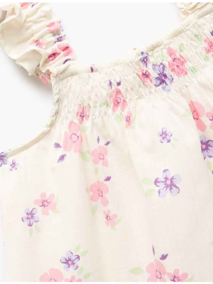 Бежевая блузка с узором KOTON
Бежевая блузка с узором KOTON