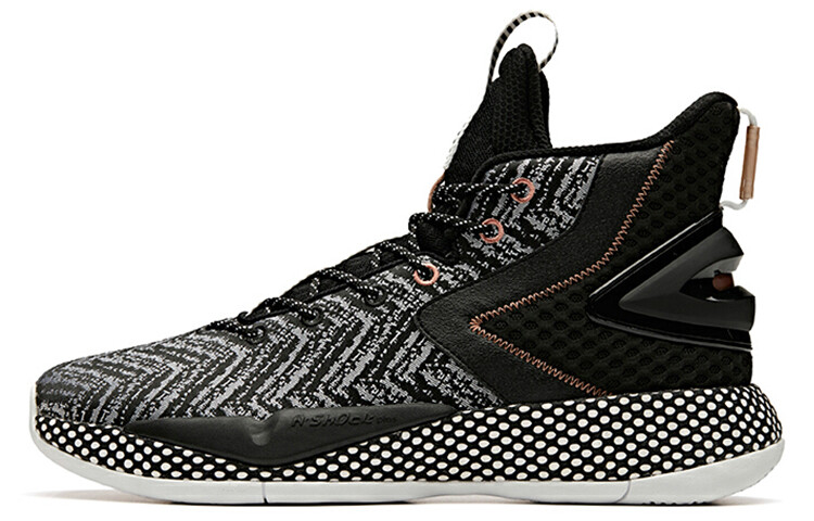 Баскетбольные кроссовки Crazy 3 мужские высокие черные/белые/розовое золото Anta
Баскетбольные кроссовки Crazy 3 мужские высокие черные/белые/розовое золото Anta