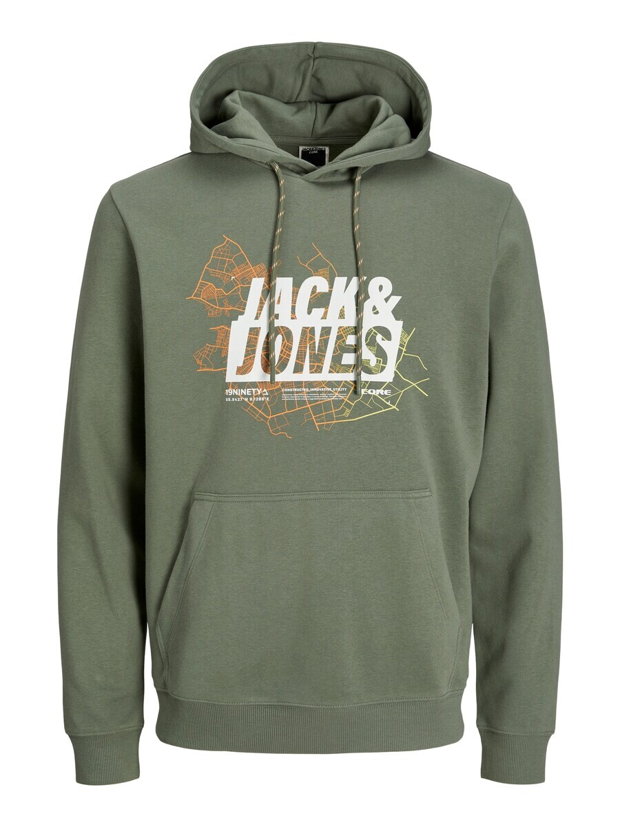 Толстовка с капюшоном JACK & JONES Sweatshirt JORMap, зеленый
Толстовка с капюшоном JACK & JONES Sweatshirt JORMap, зеленый