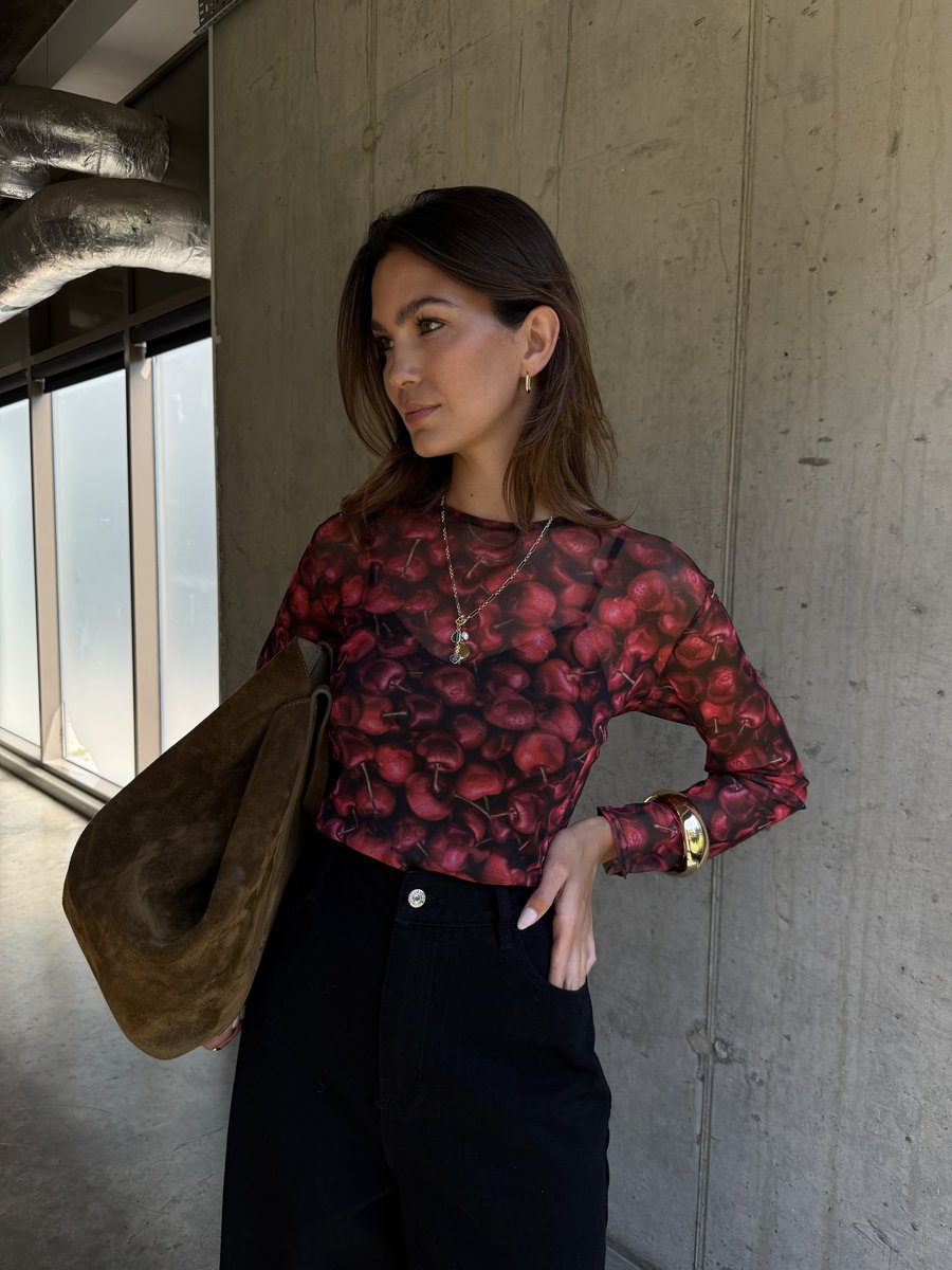 Блуза Never Fully Dressed CHERRY, Red
Блуза Never Fully Dressed CHERRY, Red