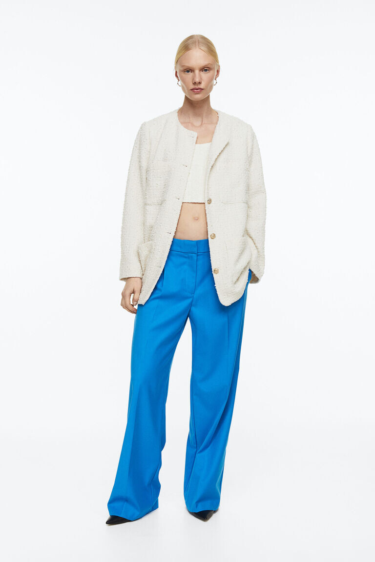 Индивидуальные брюки H&M, синий
Индивидуальные брюки H&M, синий