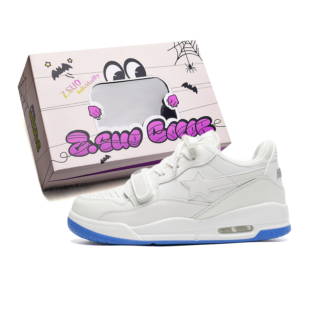 Z.SUO Унисекс низкие скейтерские кроссовки Chameleon с увеличенной высотой защиты, устойчивые к истиранию, дышащие и противоскользящие, цвет Chameleon
Z.SUO Унисекс низкие скейтерские кроссовки Chameleon с увеличенной высотой защиты, устойчивые к истиранию, дышащие и противоскользящие, цвет Chameleon