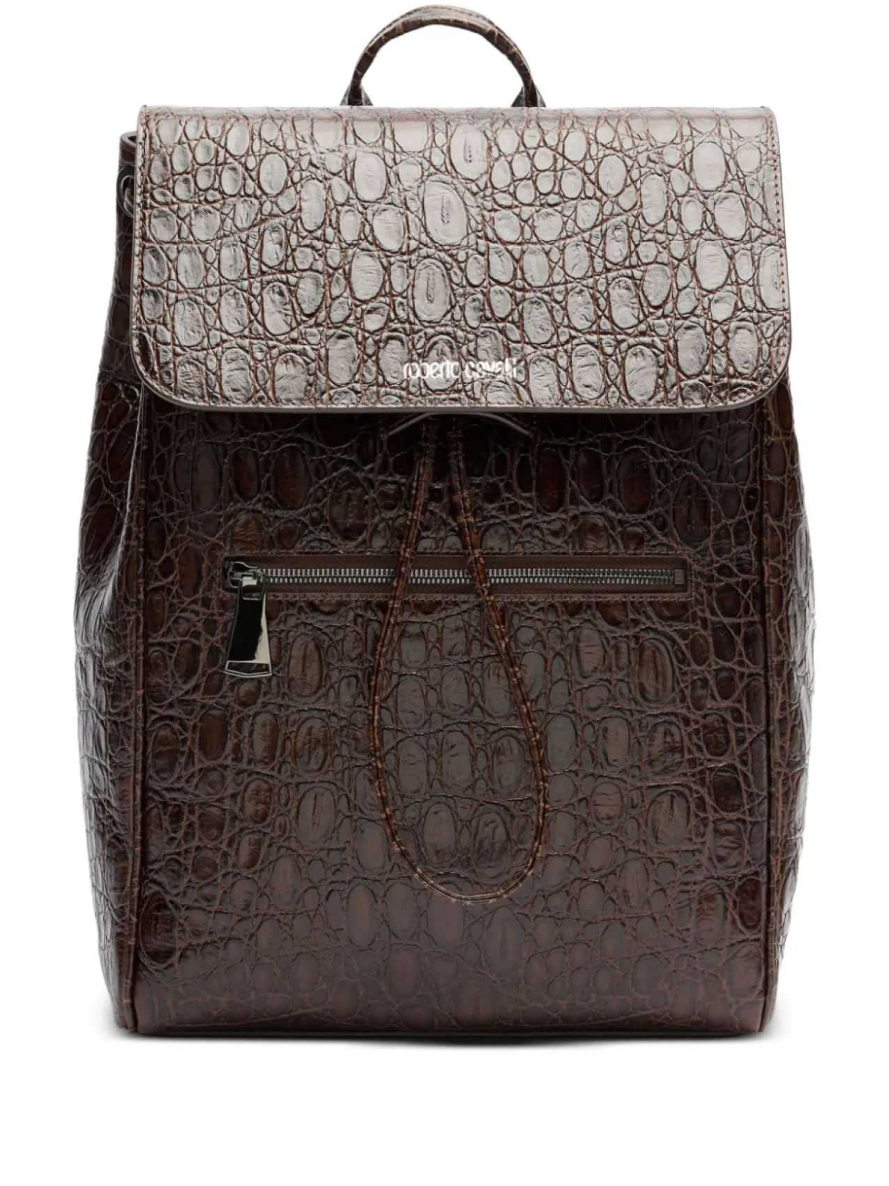 Кожаный рюкзак Roberto Cavalli, коричневый
Кожаный рюкзак Roberto Cavalli, коричневый
