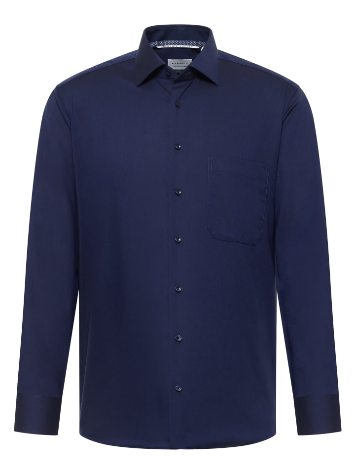 Eterna Рубашка COMFORT FIT темно-синего цвета
Eterna Рубашка COMFORT FIT темно-синего цвета