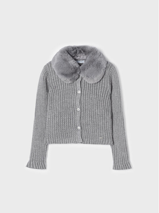 Кардиган стандартного кроя Mayoral, серый
Кардиган стандартного кроя Mayoral, серый