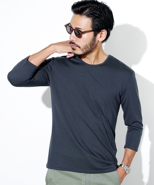 Футболка эластичная с круглым вырезом и рукавами 3/4 JIGGYS SHOP, угольно-серый
Футболка эластичная с круглым вырезом и рукавами 3/4 JIGGYS SHOP, угольно-серый