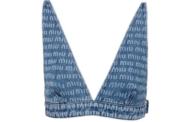 Бюстгальтер женский Miu Miu джинсовый, синий
Бюстгальтер женский Miu Miu джинсовый, синий