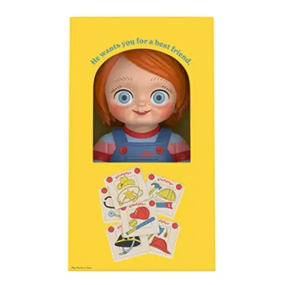 Фигурка Pop Mart Chucky Franchise Figure 'Good Guy Doll'
Фигурка Pop Mart Chucky Franchise Figure 'Good Guy Doll'