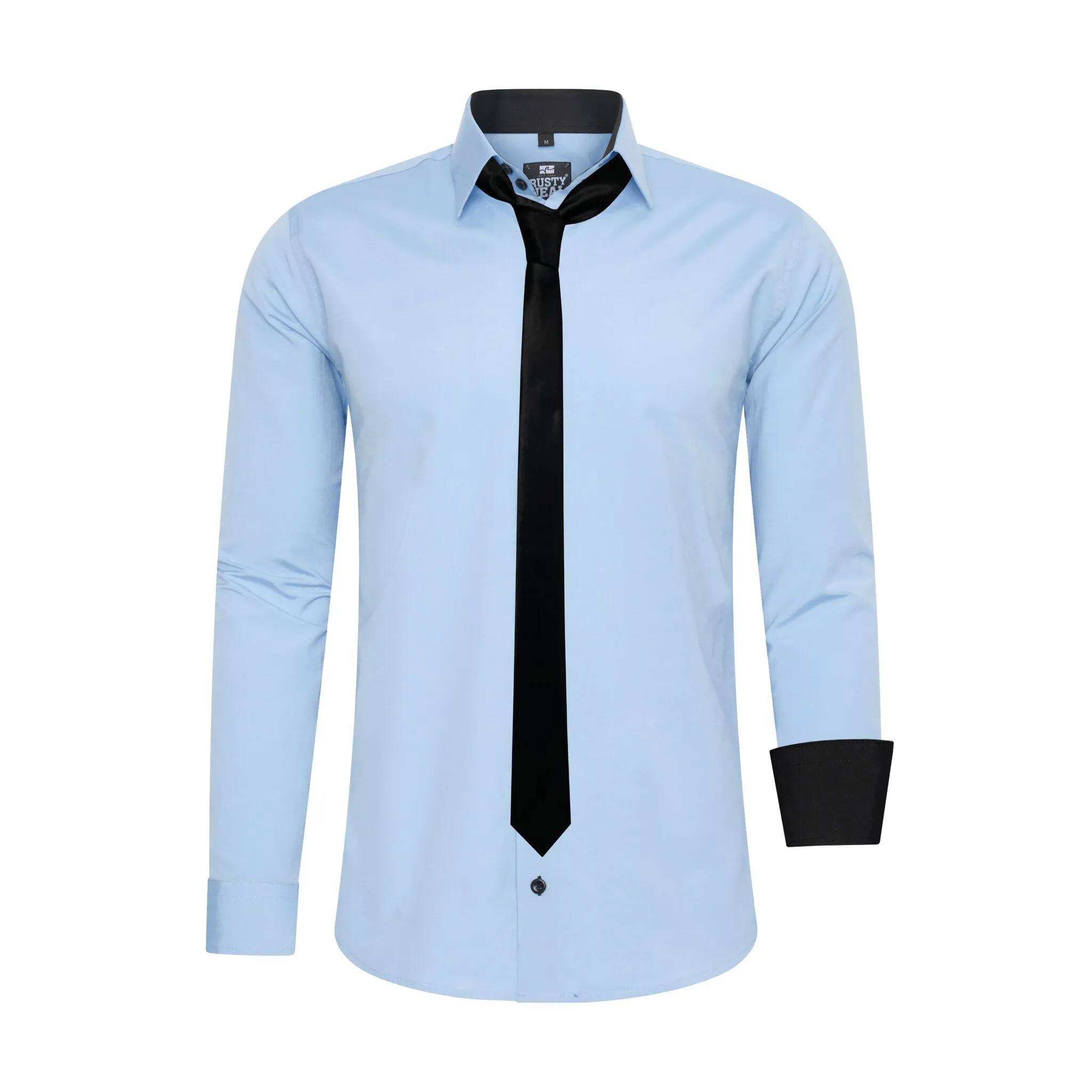 Рубашка с длинными рукавами Rusty Neal и галстуком, голубой
Рубашка с длинными рукавами Rusty Neal и галстуком, голубой