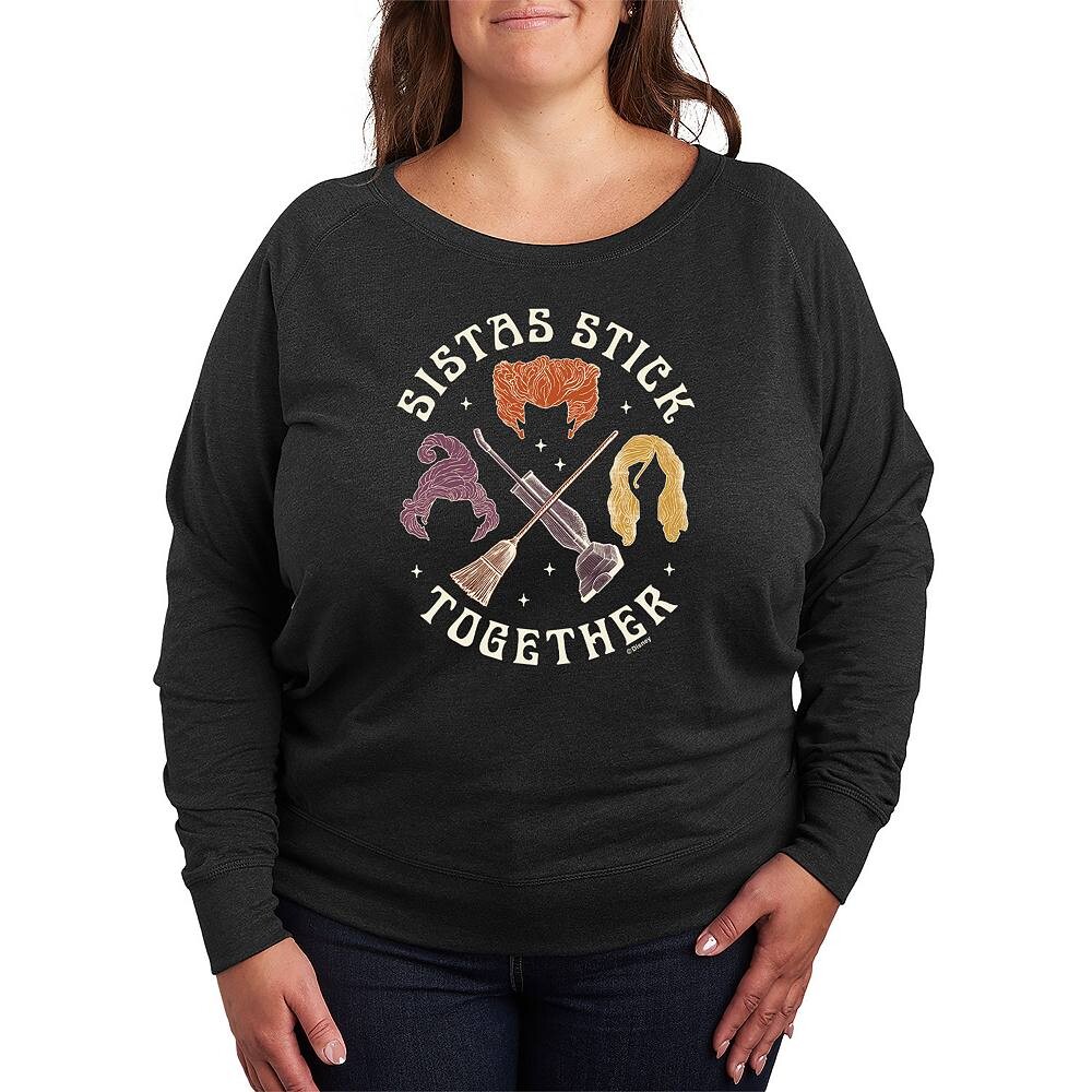 Легкий свитшот из френч терри Disney's Hocus Pocus Plus Size Stick Together, цвет Heather Charcoal
Легкий свитшот из френч терри Disney's Hocus Pocus Plus Size Stick Together, цвет Heather Charcoal