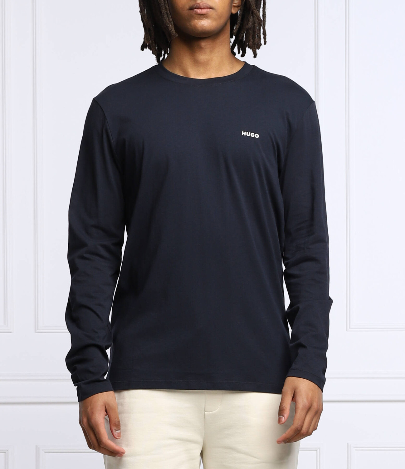 Лонгслив HUGO derol222 regular fit, темно-синий
Лонгслив HUGO derol222 regular fit, темно-синий