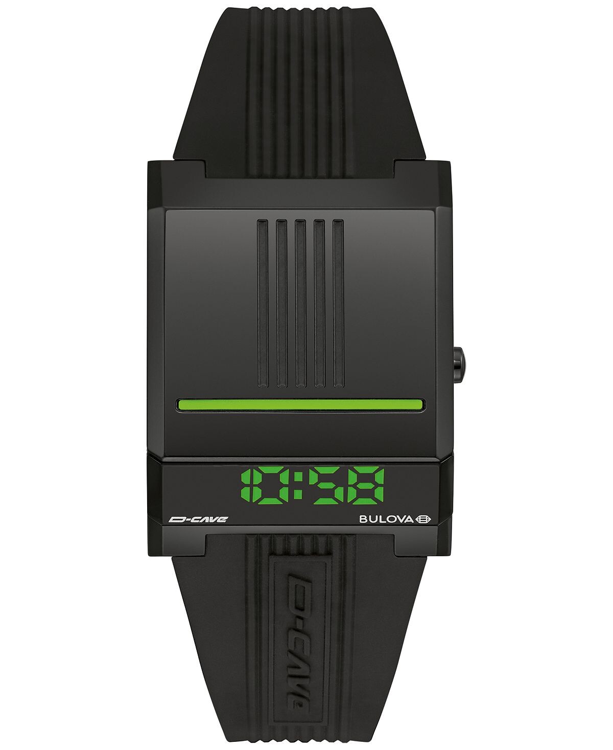 Мужские часы Computron D-Cave Digital с черным силиконовым ремешком, 31 мм Bulova
Мужские часы Computron D-Cave Digital с черным силиконовым ремешком, 31 мм Bulova