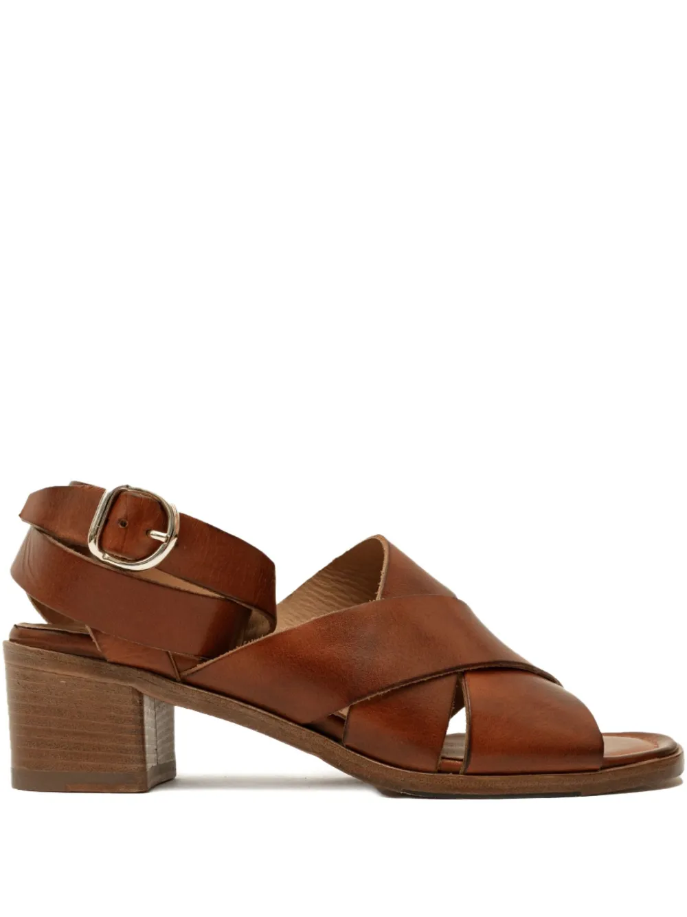 Сандалии из кожи с перекрещивающимися ремешками 55 мм LA BOTTEGA DI LISA, коричневый
Сандалии из кожи с перекрещивающимися ремешками 55 мм LA BOTTEGA DI LISA, коричневый