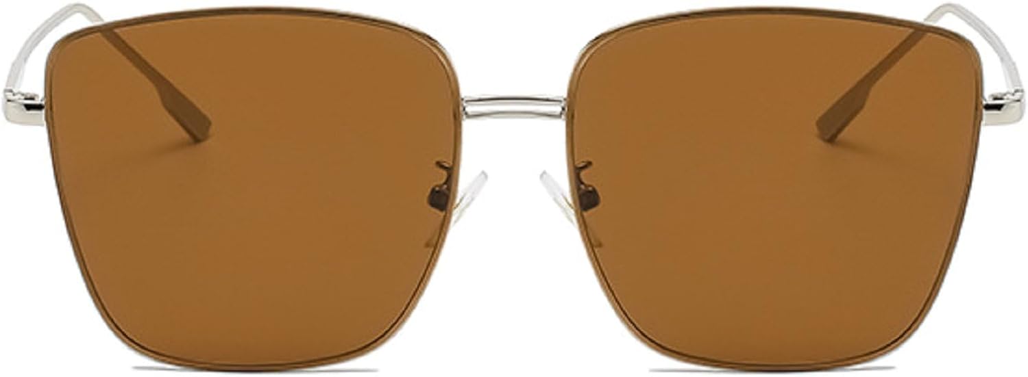 Модные квадратные солнцезащитные очки большого размера для женщин, винтажные солнцезащитные очки с крупной оправой и защитой от УФ-излучения, классические женские очки UV400 mincl, Brown
Модные квадратные солнцезащитные очки большого размера для женщин, винтажные солнцезащитные очки с крупной оправой и защитой от УФ-излучения, классические женские очки UV400 mincl, Brown