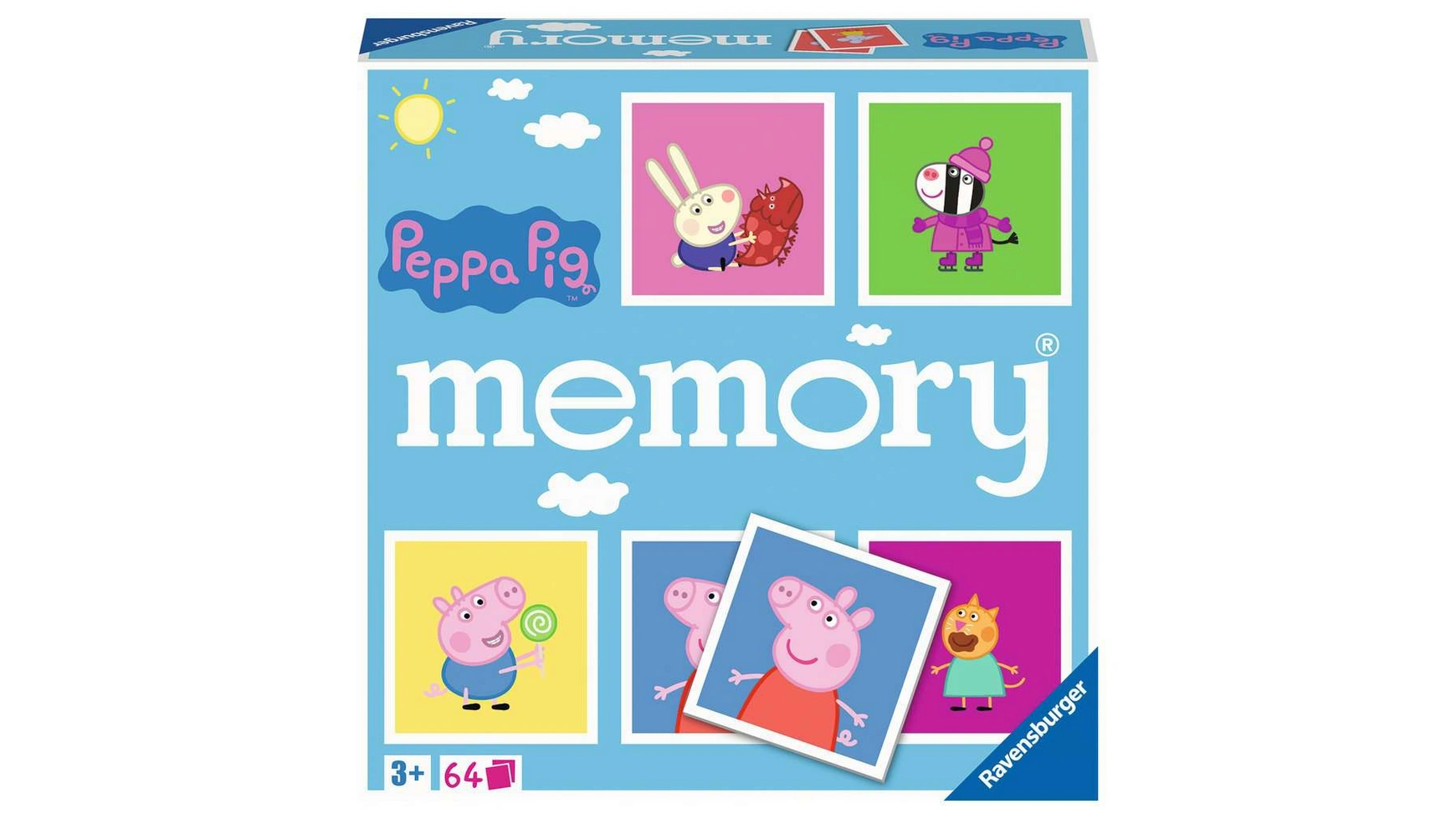 Ravensburger Spiele память Свинки Пеппы классическая игра для всех поклонников Свинки Пеппы, игра на память для 2-8 игроков
Ravensburger Spiele память Свинки Пеппы классическая игра для всех поклонников Свинки Пеппы, игра на память для 2-8 игроков