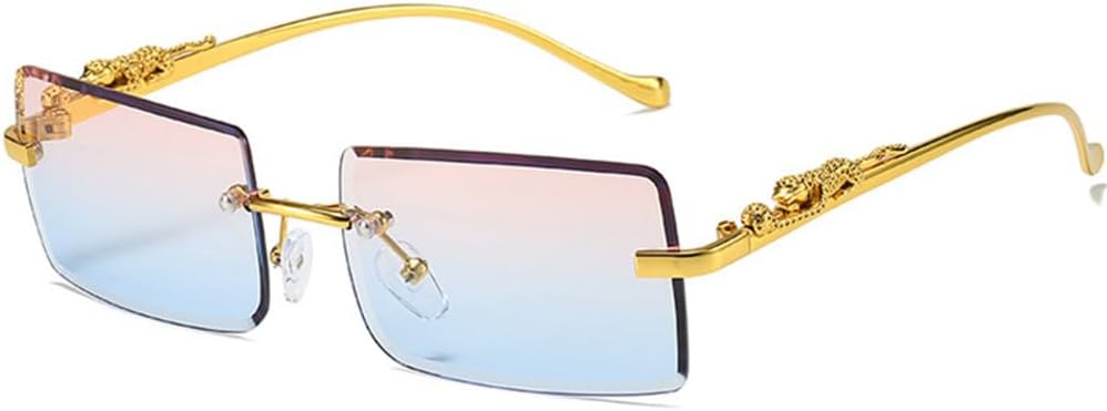 Солнцезащитные очки без оправы прямоугольной формы для женщин и мужчин, модные новые солнцезащитные очки для женщин, роскошные очки с защитой от УФ-излучения UV400 TYUVIVO, Pink Blue
Солнцезащитные очки без оправы прямоугольной формы для женщин и мужчин, модные новые солнцезащитные очки для женщин, роскошные очки с защитой от УФ-излучения UV400 TYUVIVO, Pink Blue