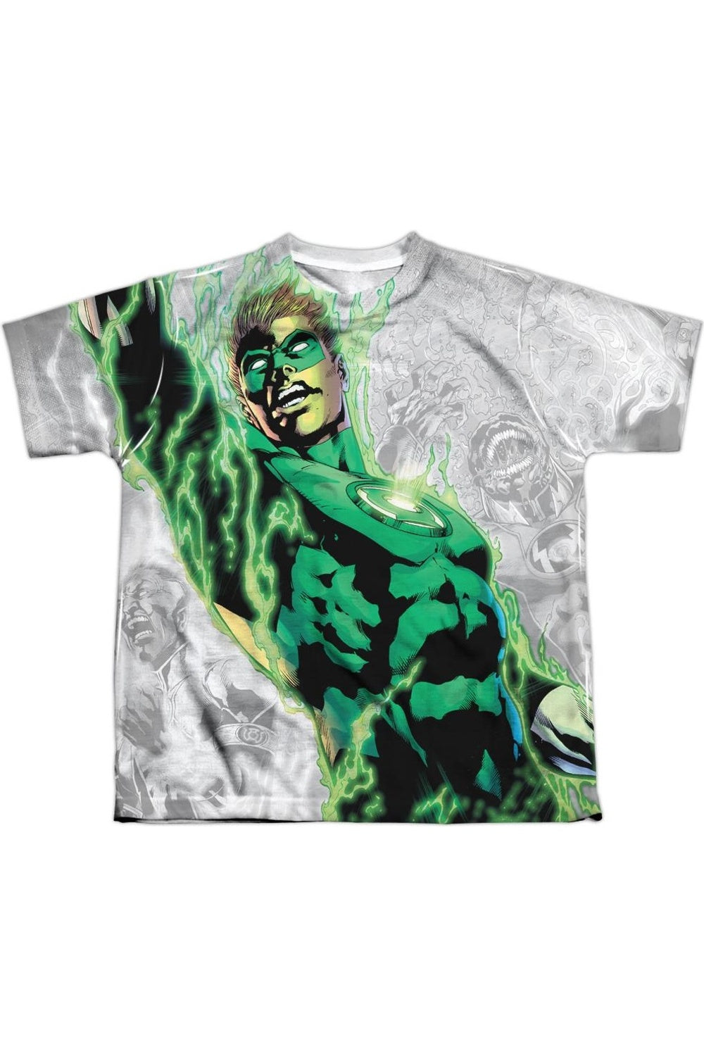 Футболка Green Lantern Light Em Up с коротким рукавом для детей Gildan 
Футболка Green Lantern Light Em Up с коротким рукавом для детей Gildan