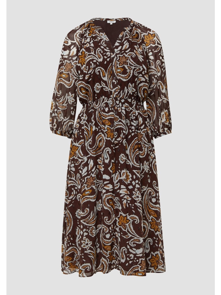 Платье 89A2_темно-коричневого цвета s.Oliver
Платье 89A2_темно-коричневого цвета s.Oliver