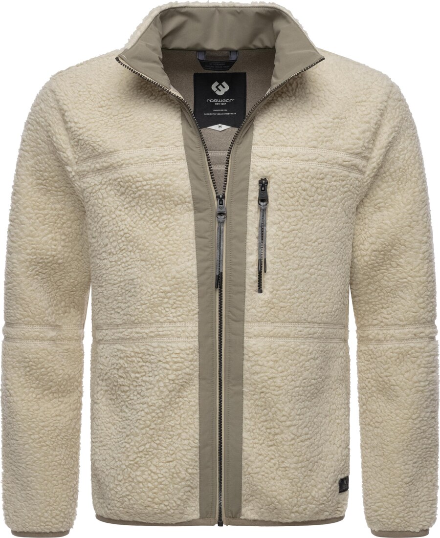 Спортивная флисовая куртка Ragwear Noory, Cream/Chamois
Спортивная флисовая куртка Ragwear Noory, Cream/Chamois