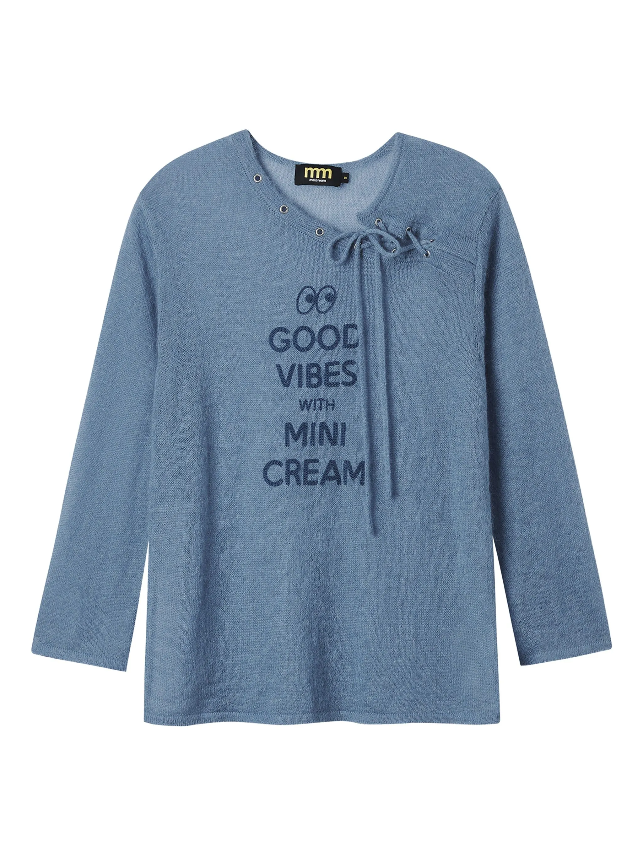 Джемпер со шнуровкой Mini Cream, синий
Джемпер со шнуровкой Mini Cream, синий