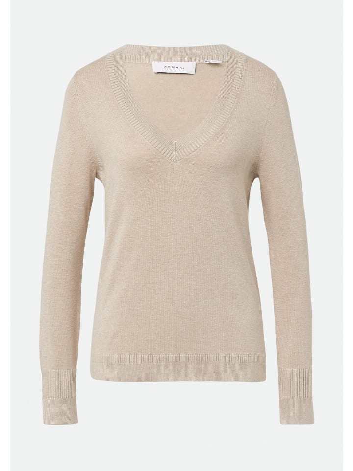 Вязаный свитер в цвете 82W2_песочный comma
Вязаный свитер в цвете 82W2_песочный comma