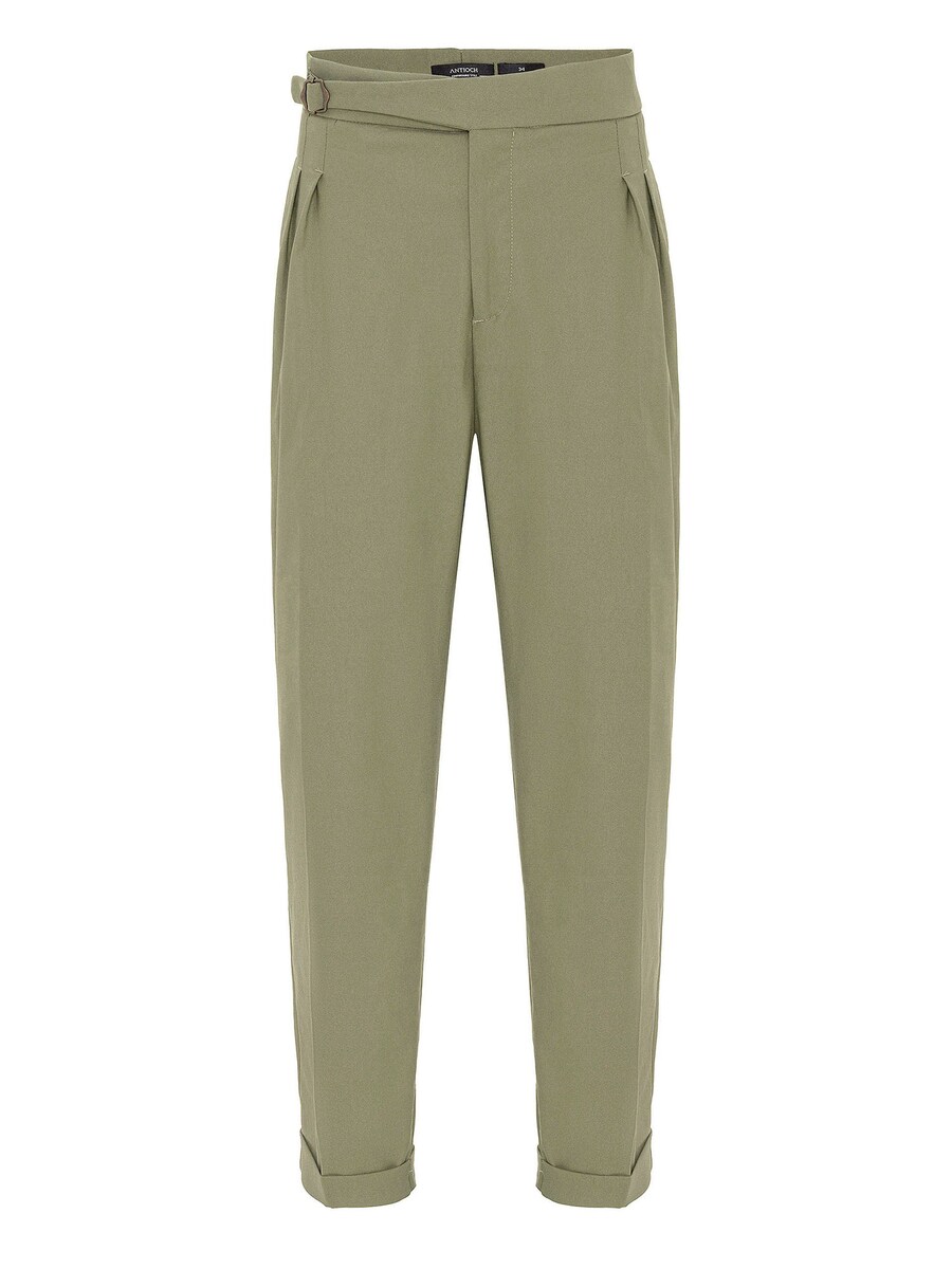 Брюки свободного кроя со складкой спереди Antioch, хаки
Брюки свободного кроя со складкой спереди Antioch, хаки