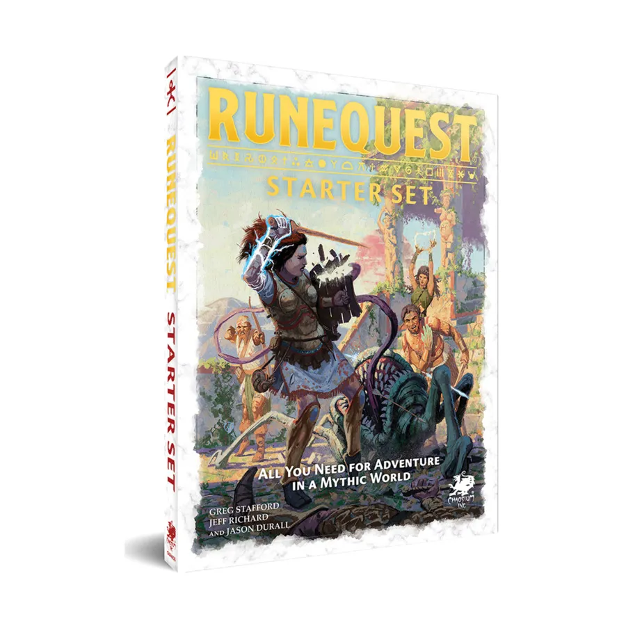 Бокс-сет Runequest - Starter Set, RuneQuest (7th Edition) (Chaosium)
Бокс-сет Runequest - Starter Set, RuneQuest (7th Edition) (Chaosium)