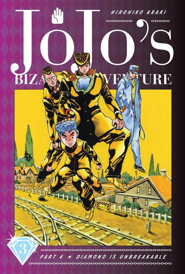 Манга JoJo's Bizarre Adventure Part 4: Diamond Is Unbreakable Manga Volume 3 (Hardcover)
Манга JoJo's Bizarre Adventure Part 4: Diamond Is Unbreakable Manga Volume 3 (Hardcover)
