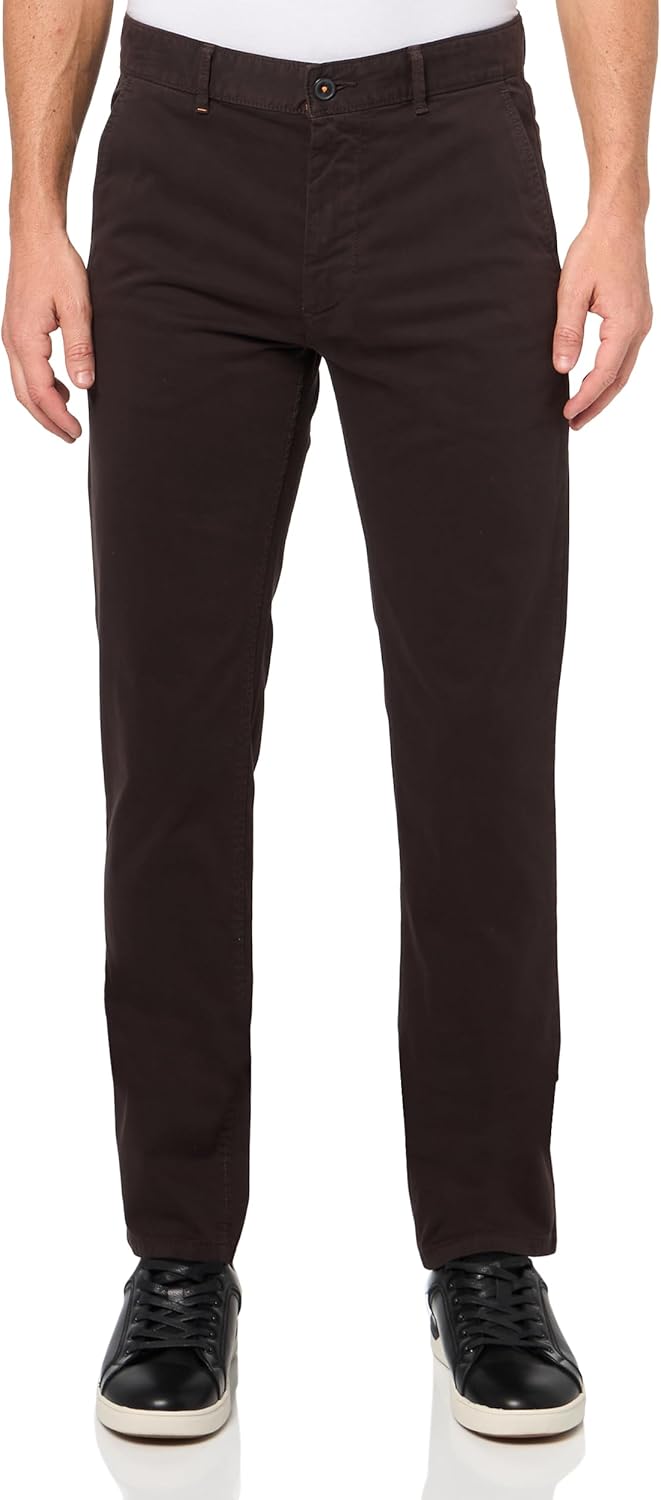 BOSS Мужские техно-твиловые брюки-чинос Slim Fit, Dark Cream
BOSS Мужские техно-твиловые брюки-чинос Slim Fit, Dark Cream