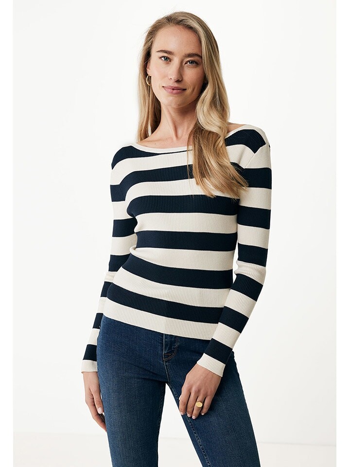 Пуловер Mexx, цвет creme/dunkelblau
Пуловер Mexx, цвет creme/dunkelblau