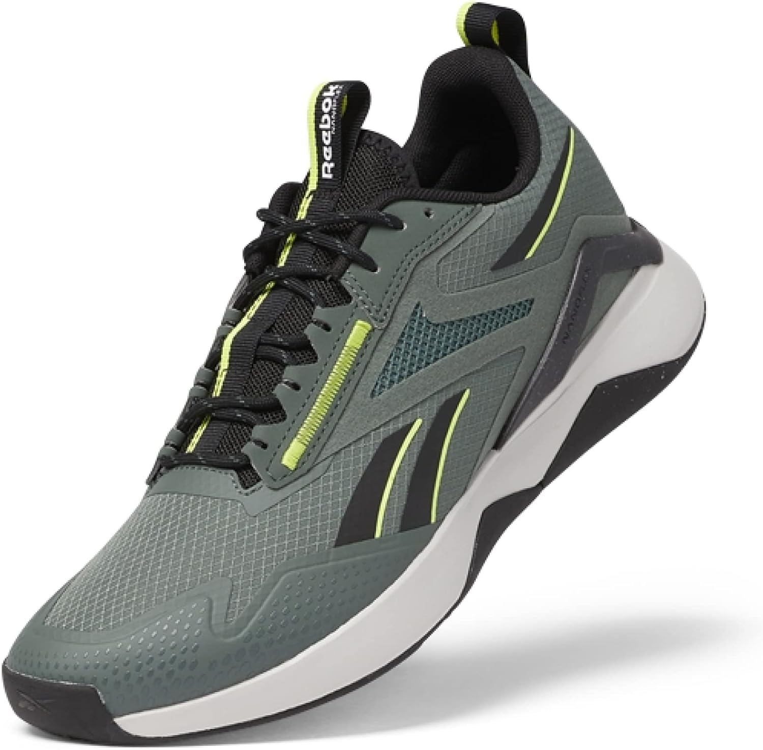 Мужские кроссовки Reebok Nanoflex Adventure Tr Cross, черный/зеленый/серый
Мужские кроссовки Reebok Nanoflex Adventure Tr Cross, черный/зеленый/серый