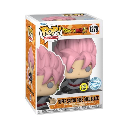 Funko POP! Аниме, Коллекционная фигурка, Super Saiyan Rose Goku Black, Эксклюзив, Свечение
Funko POP! Аниме, Коллекционная фигурка, Super Saiyan Rose Goku Black, Эксклюзив, Свечение