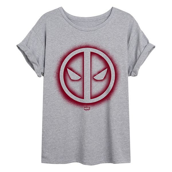 Футболка Juniors Deadpool Logo Spray Marvel, Heather Gray
Футболка Juniors Deadpool Logo Spray Marvel, Heather Gray