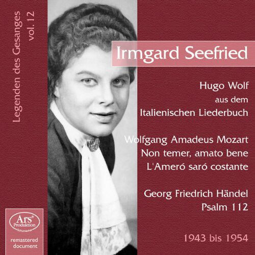 CD диск Mozart / Handel / Wolf / Seefried, Irmgard: Legenden Gesangs 12
CD диск Mozart / Handel / Wolf / Seefried, Irmgard: Legenden Gesangs 12
