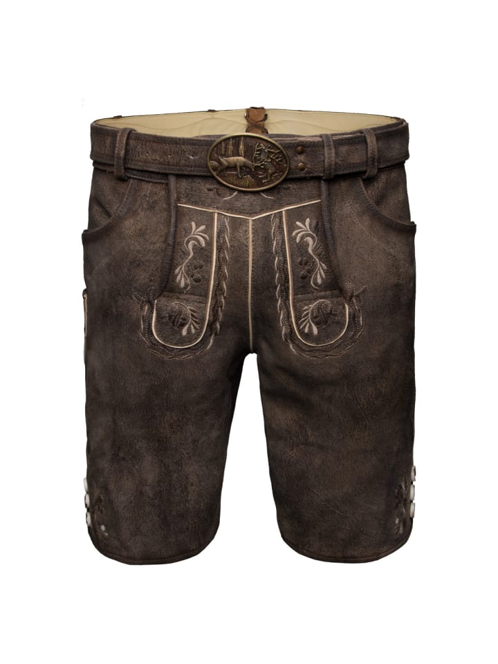 Spieth & Wensky Кожаные брюки TG-Fredo темно-коричневого цвета
Spieth & Wensky Кожаные брюки TG-Fredo темно-коричневого цвета