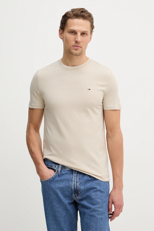 Хлопковые футболки, комплект из 2 штук Tommy Jeans, бежевый
Хлопковые футболки, комплект из 2 штук Tommy Jeans, бежевый