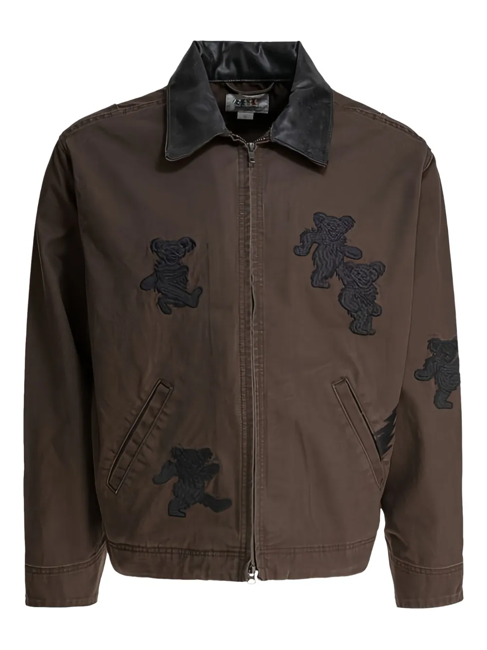 Хлопковая куртка с изображением танцующего медведя This Is Never That, коричневый
Хлопковая куртка с изображением танцующего медведя This Is Never That, коричневый