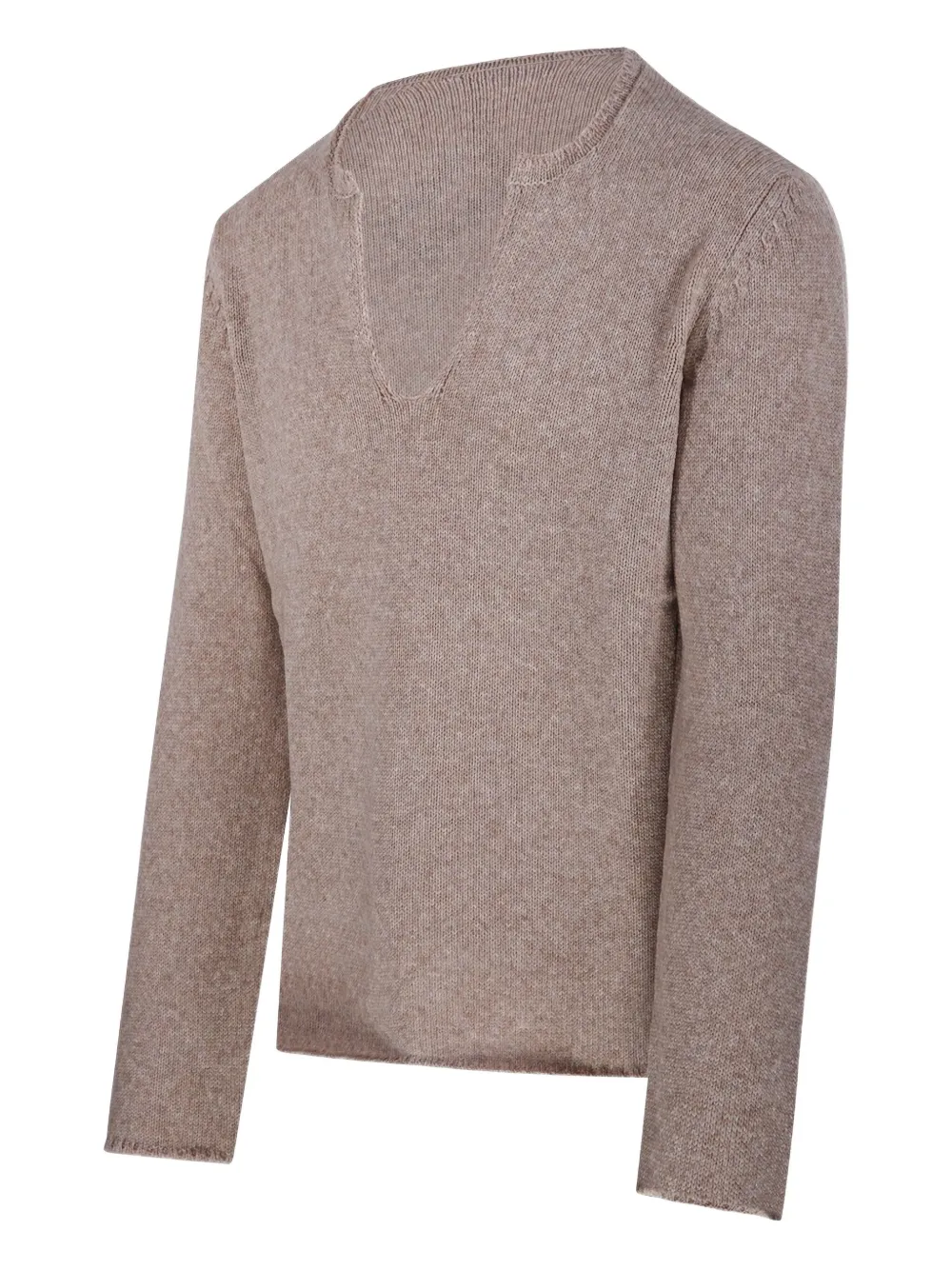 Свитер с V-образным вырезом Fabrizio Del Carlo, коричневый
Свитер с V-образным вырезом Fabrizio Del Carlo, коричневый