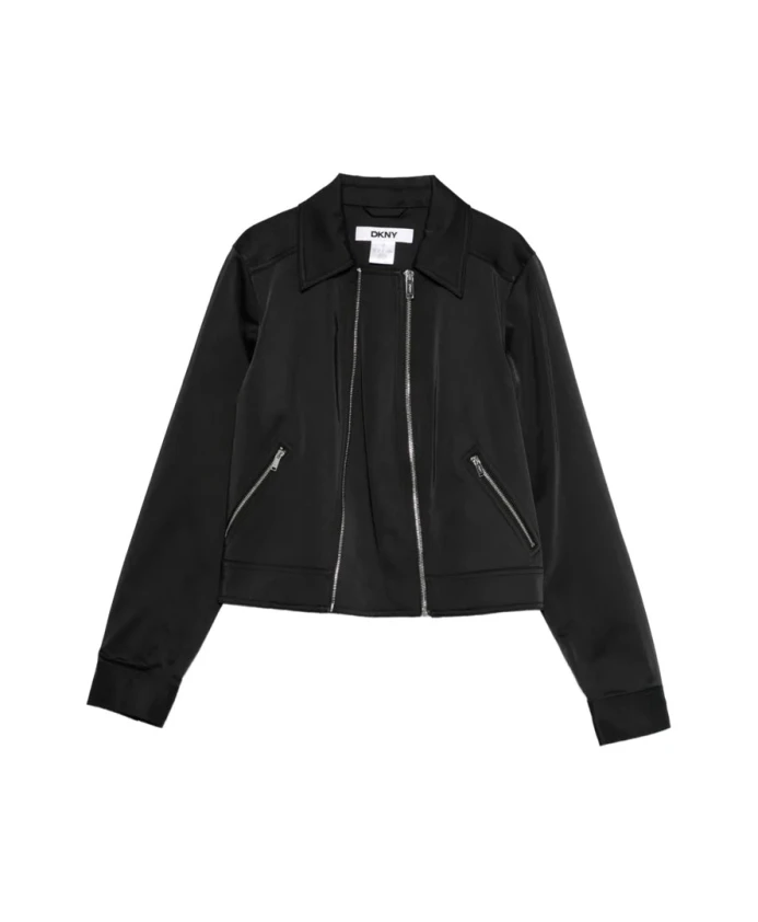 Сатиновая куртка дальнобойщика Dkny, черный
Сатиновая куртка дальнобойщика Dkny, черный