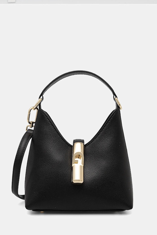 Кожаная сумка Furla, черный
Кожаная сумка Furla, черный
