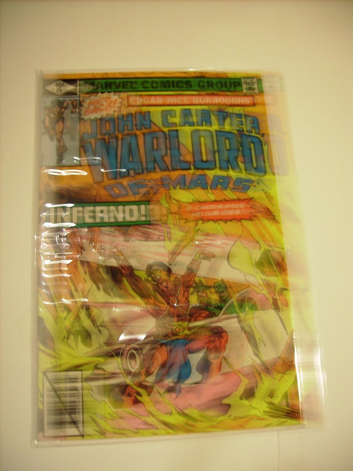 John Carter Warlord of Mars (1977 series) #25 NEWSSTAND (Marvel Comics)
John Carter Warlord of Mars (1977 series) #25 NEWSSTAND (Marvel Comics)