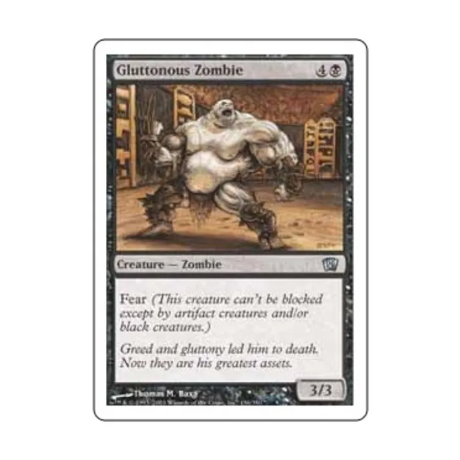 CCG Прожорливый зомби (U), MTG - 8th Edition
CCG Прожорливый зомби (U), MTG - 8th Edition