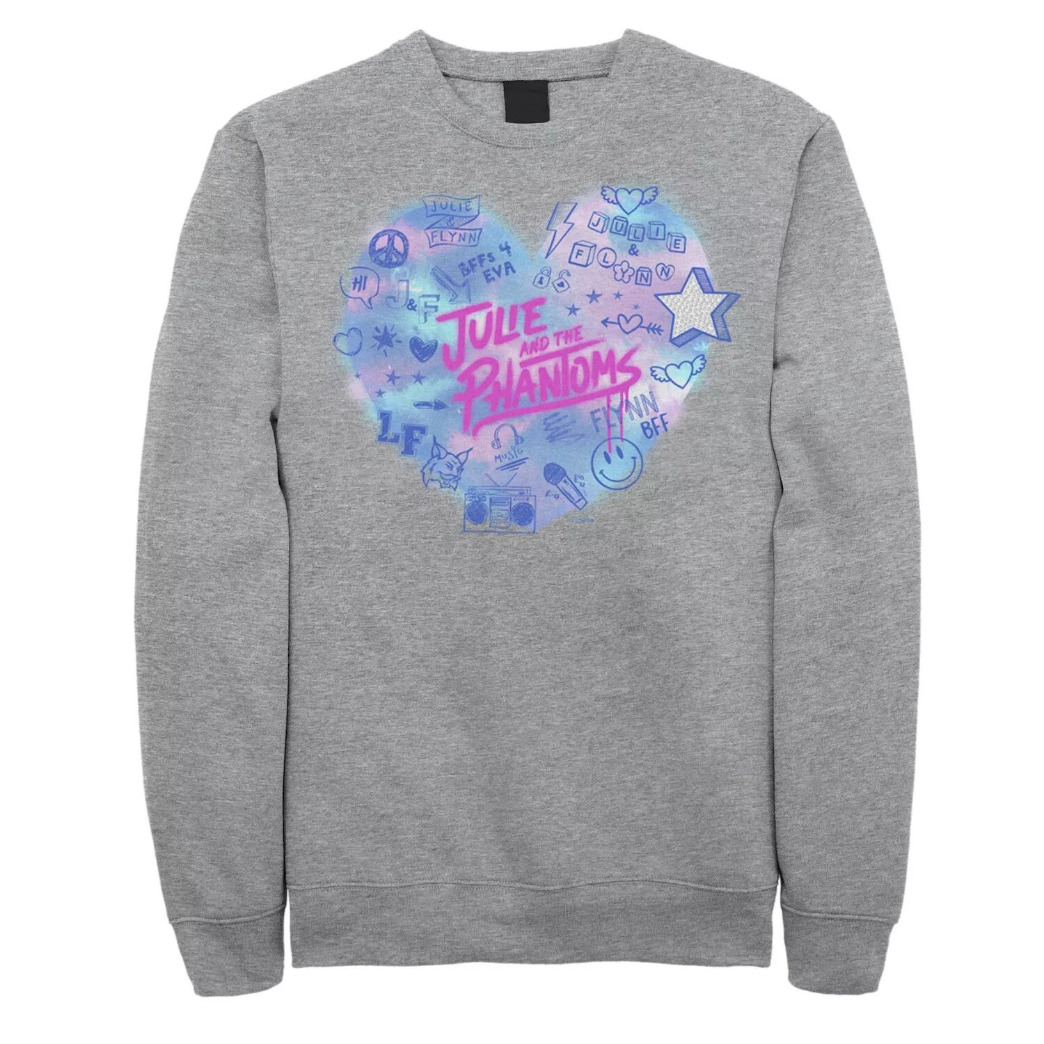 Мужской свитшот с логотипом Julie And The Phantoms Airbrush Heart Licensed Character
Мужской свитшот с логотипом Julie And The Phantoms Airbrush Heart Licensed Character