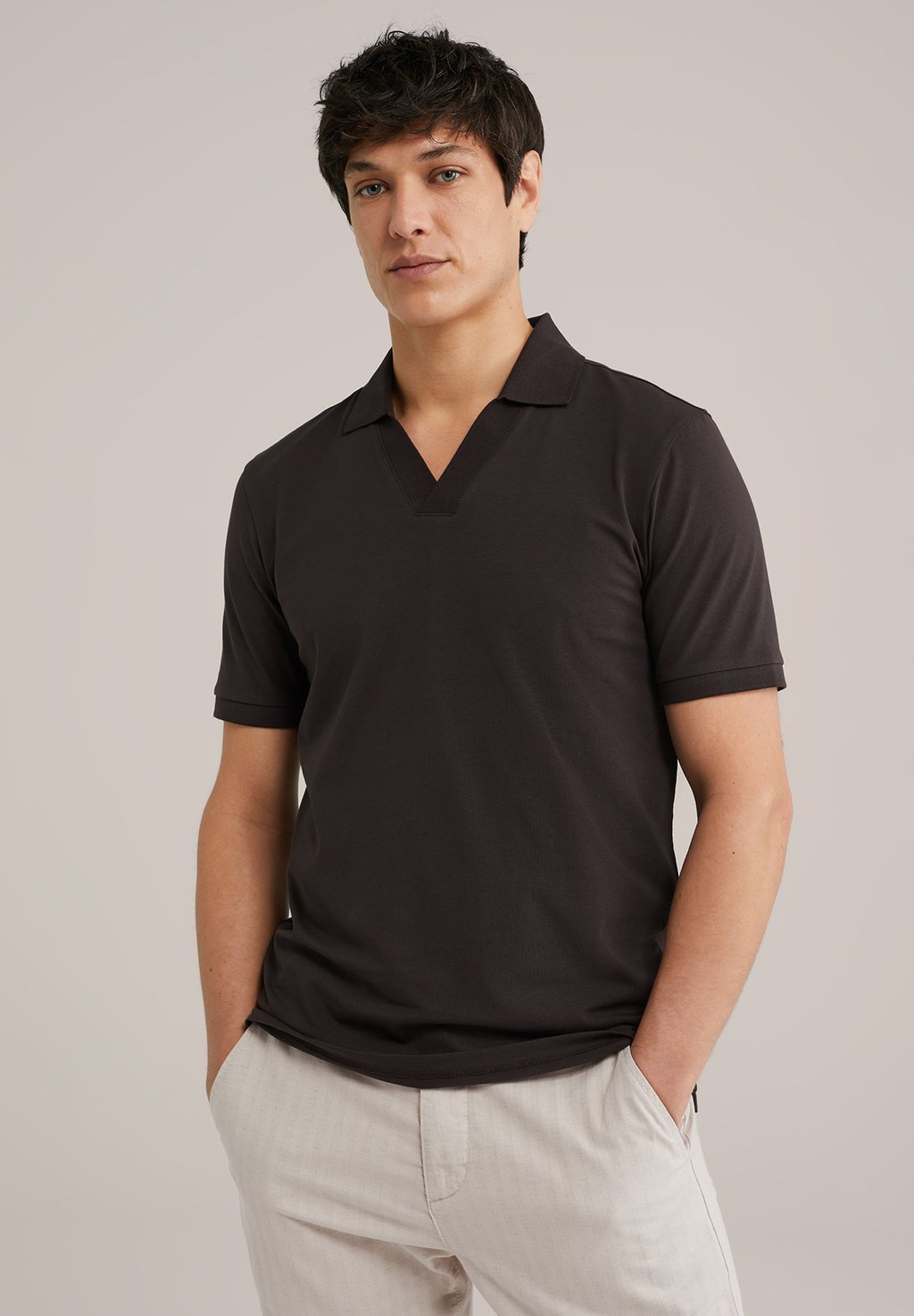 Рубашка поло Van Gils, темно-коричневый 
Рубашка поло Van Gils, темно-коричневый