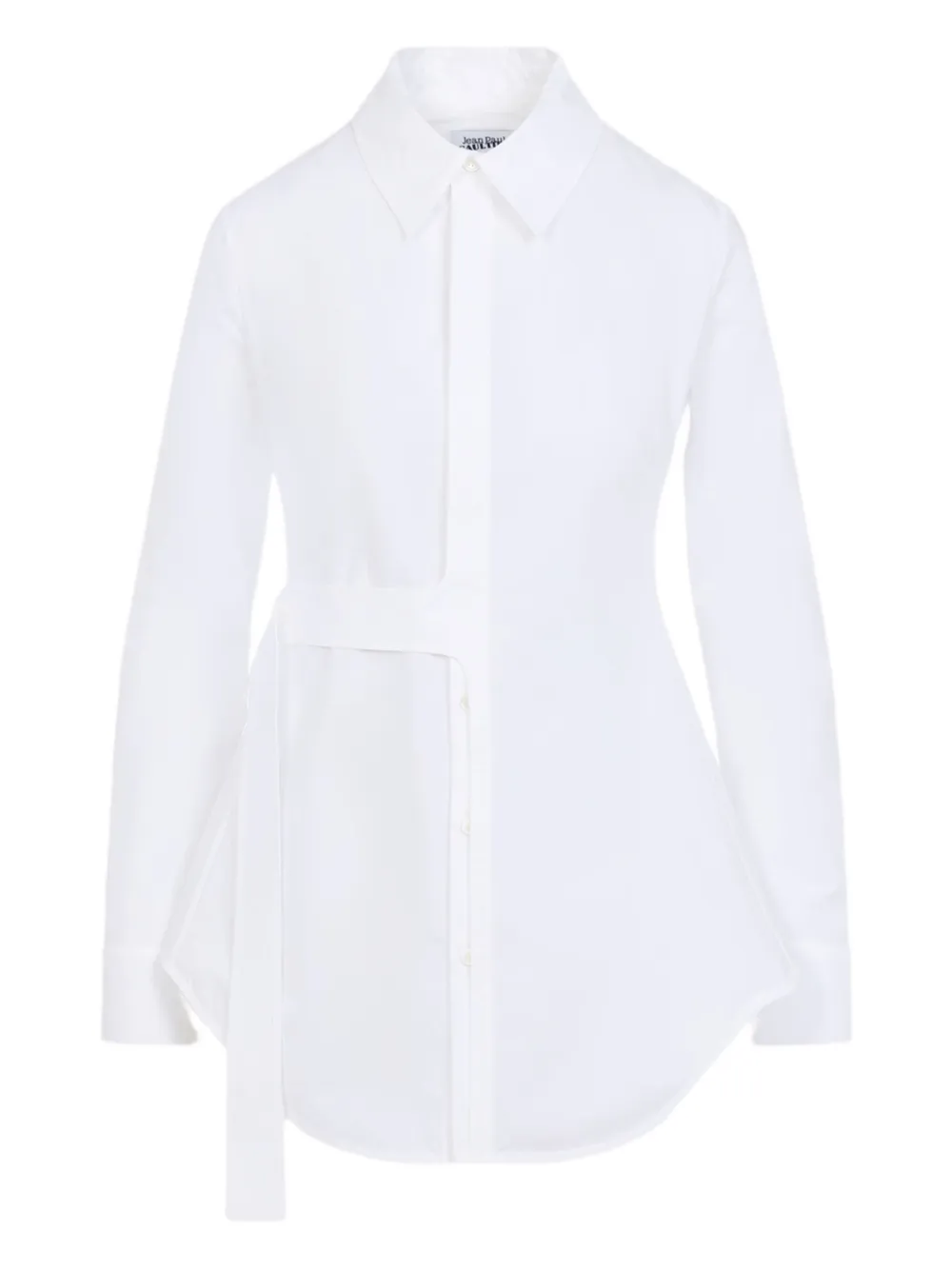 Рубашка с поясом Jean Paul Gaultier, белый
Рубашка с поясом Jean Paul Gaultier, белый