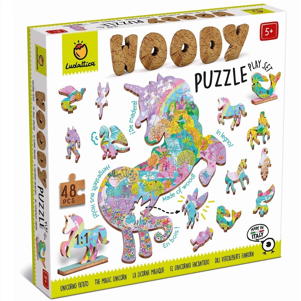 Деревянный контурный пазл Ludattica - Сказочные персонажи 48 шт.
Деревянный контурный пазл Ludattica - Сказочные персонажи 48 шт.