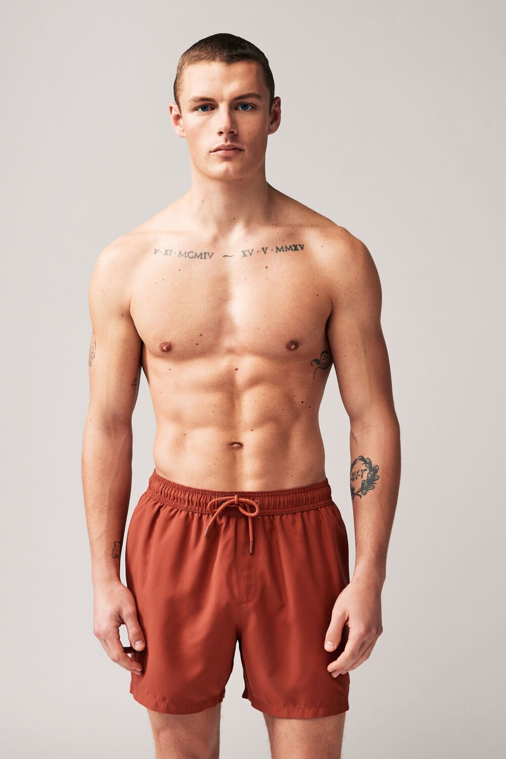 Плавательные шорты Next, коричневый
Плавательные шорты Next, коричневый