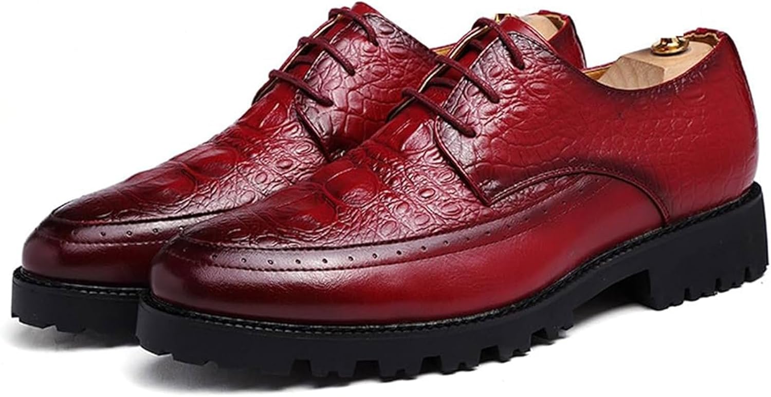Мужские офисные туфли Oxford на шнуровке, туфли для вождения Xinduoyu, красный
Мужские офисные туфли Oxford на шнуровке, туфли для вождения Xinduoyu, красный